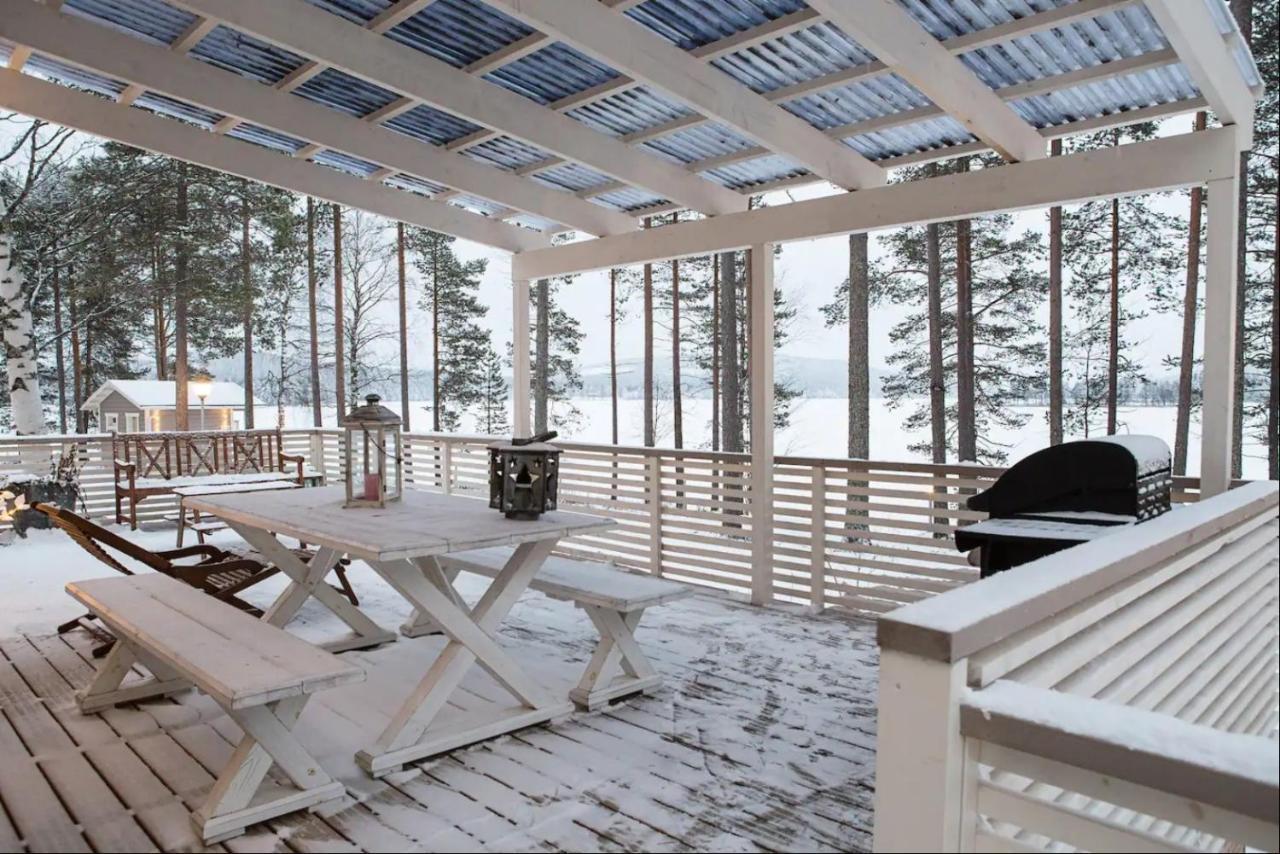 Luxurious Villa Kinos With Jacuzzi Rovaniemi Extérieur photo