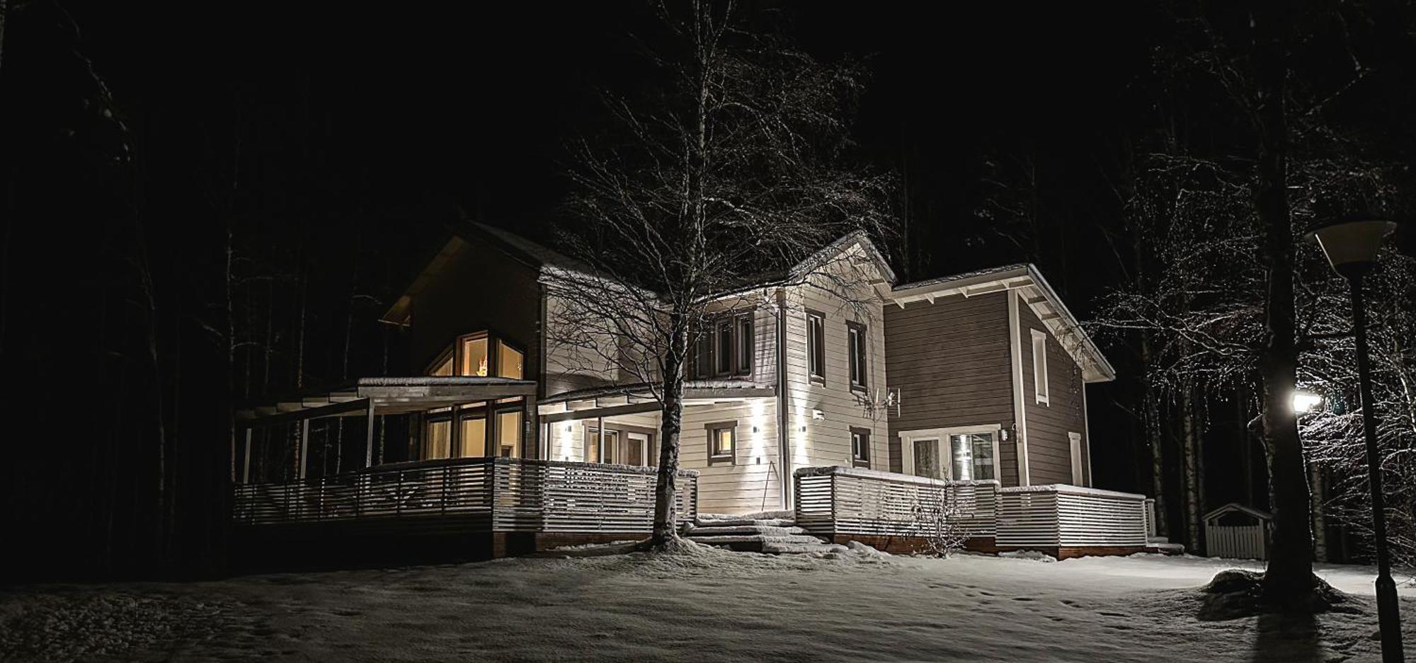 Luxurious Villa Kinos With Jacuzzi Rovaniemi Extérieur photo